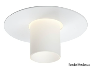 BALLERUP MINI - LED round ceiling glass and steel spotlight _ Louis Poulsen