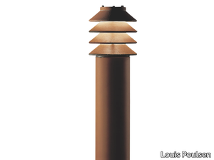 BYSTED - LED Corten™ bollard light _ Louis Poulsen