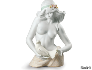 A TRIBUTE TO PEACE WOMAN - Porcelain decorative object _ Lladró