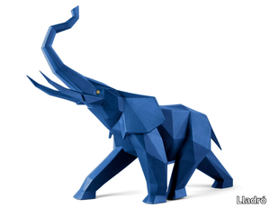 ELEFANTE (BLUE) - Porcelain decorative object _ Lladró