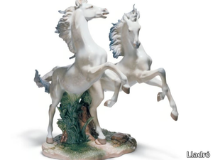 FREE AS THE WIND HORSES - Porcelain decorative object _ Lladró