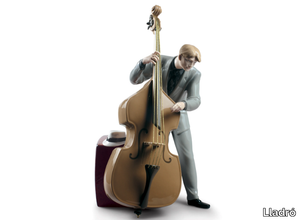 JAZZ BASSIST - Porcelain decorative object _ Lladró