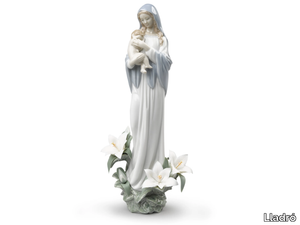 MADONNA OF THE FLOWERS - Porcelain decorative object _ Lladró