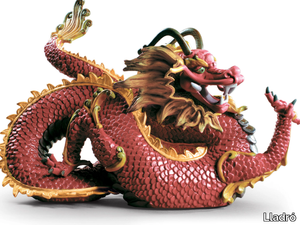 MAJESTIC DRAGON - Porcelain decorative object _ Lladró