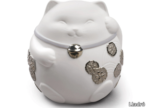 MANEKI NEKO I SILVER - Porcelain decorative object _ Lladró