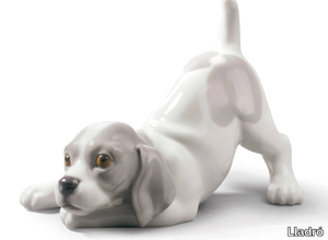 PLAYFUL PUPPY - Porcelain decorative object _ Lladró