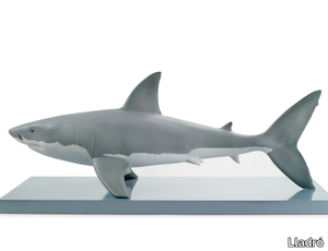 WHITE SHARK - Porcelain decorative object _ Lladró