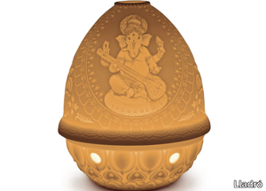 VEENA GANESHA - Cordless porcelain table lamp _ Lladró