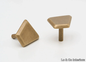 OUTLINE_D - Brass furniture knob _ Lo & Co Interiors