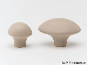 PEBBLE - Ceramic furniture knob _ Lo & Co Interiors