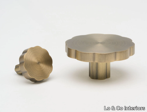 TROPEZ - Brass furniture knob _ Lo & Co Interiors