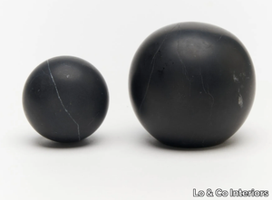 HUBBLE - Nero Marquina marble furniture knob _ Lo & Co Interiors