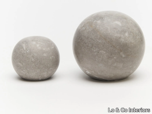 HUBBLE - Tundra Grey marble furniture knob _ Lo & Co Interiors