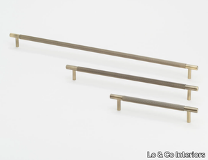 LINEAR - Brass Bridge furniture handle _ Lo & Co Interiors