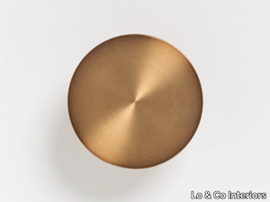 PAIGE - Brass furniture knob _ Lo & Co Interiors