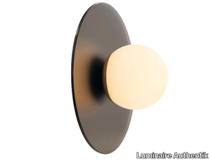 CHROME KREMA 1205 LA40 - Dimmable LED glass and aluminium wall light _ Luminaire Authentik
