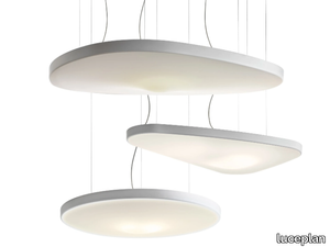 PÉTALE - LED fabric pendant lamp _ LUCEPLAN