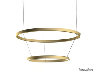 COMPENDIUM CIRCLE - Extruded aluminium pendant lamp _ LUCEPLAN