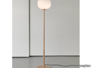 LITA - LED blown glass floor lamp _ LUCEPLAN