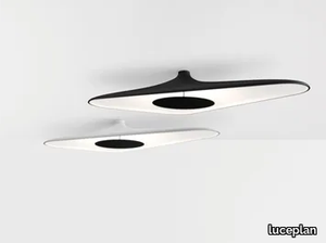 SOLEIL NOIR - LED polyurethane foam ceiling lamp _ LUCEPLAN