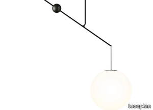 MALAMATA - Glass pendant lamp _ LUCEPLAN