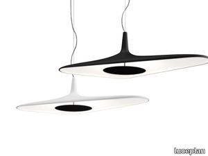 SOLEIL NOIR - LED polyurethane foam pendant lamp _ LUCEPLAN