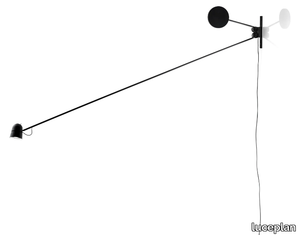 COUNTERBALANCE - LED adjustable aluminium wall lamp _ LUCEPLAN