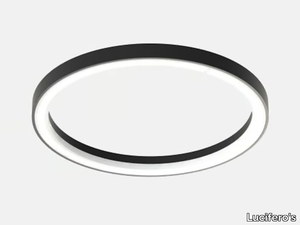 FILE FLEX CIRCLE CEILING - LED extruded aluminium ceiling lamp _ Lucifero's