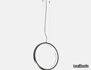 FILE FLEX CIRCLE SUSPENSION 500 - LED extruded aluminium pendant lamp _ Lucifero's