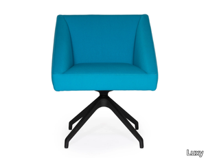 AMARCORD - Swivel fabric chair _ Luxy