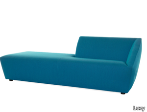 AMARCORD - Upholstered fabric chaise longue _ Luxy