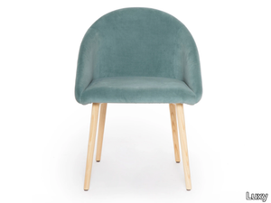 BLOOM M - Fabric chair with armrests _ Luxy