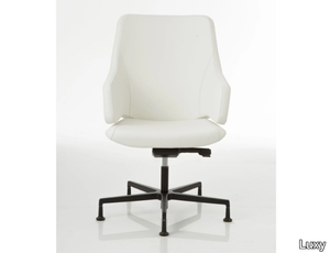 ITALIA - Height-adjustable executive chair with 5-spoke base _ Luxy