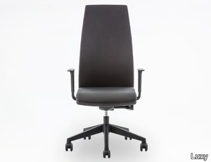 SMARTOFFICE - Swivel height-adjustable office chair with castors _ Luxy