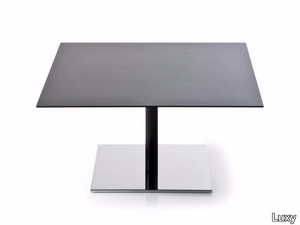 INQUADRO - Low square HPL coffee table _ Luxy