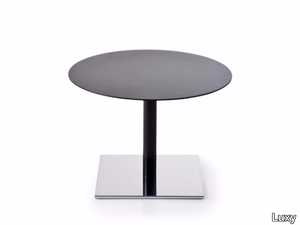 INQUADRO - Low round HPL coffee table _ Luxy