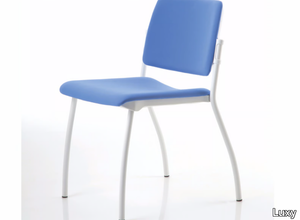 ESSENZIALE - Upholstered stackable chair _ Luxy