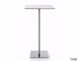 INQUADRO - Square MDF high table _ Luxy