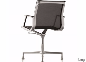 NULITE - Office chair with armrests with 4-Spoke base _ Luxy