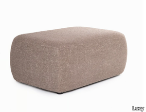 SEA SHELL - Rectangular fabric pouf _ Luxy