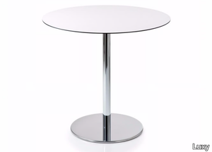 INTONDO - Round MDF table with 4-star base _ Luxy