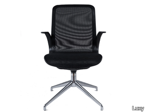 SMARTLIGHT - Trestle-based medium back Nylon® executive chair _ Luxy