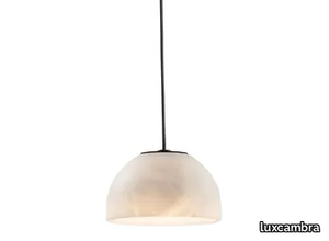 ABSIDIOLA C MINI ALABASTER - LED alabaster pendant lamp _ luxcambra