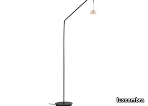 ABSIDIOLA P ARCO MINI ALABASTER - Alabaster floor lamp _ luxcambra