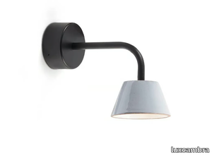 ABSIDIOLA A CONICA - LED ceramic wall lamp _ luxcambra