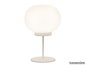 MOON S 2 - LED opal glass table lamp _ luxcambra