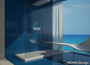 ST. 500 - Glass Walk in shower _ MOMA Design