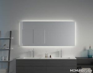 MIRR IN MIRROR - Wall-mounted bathroom mirror with cabinet _ MOMA Design