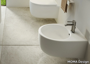 BTONDO - Wall-hung ceramic bidet _ MOMA Design