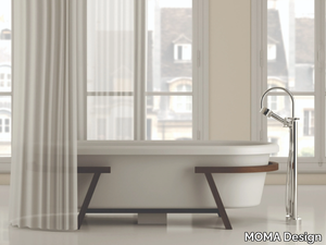 PROVENCE - Oval Solid Surface bathtub on legs _ MOMA Design